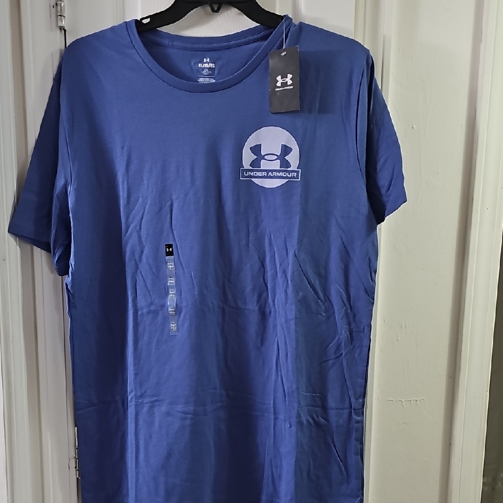 Under Armour Men's Blue Short Sleeve Tee